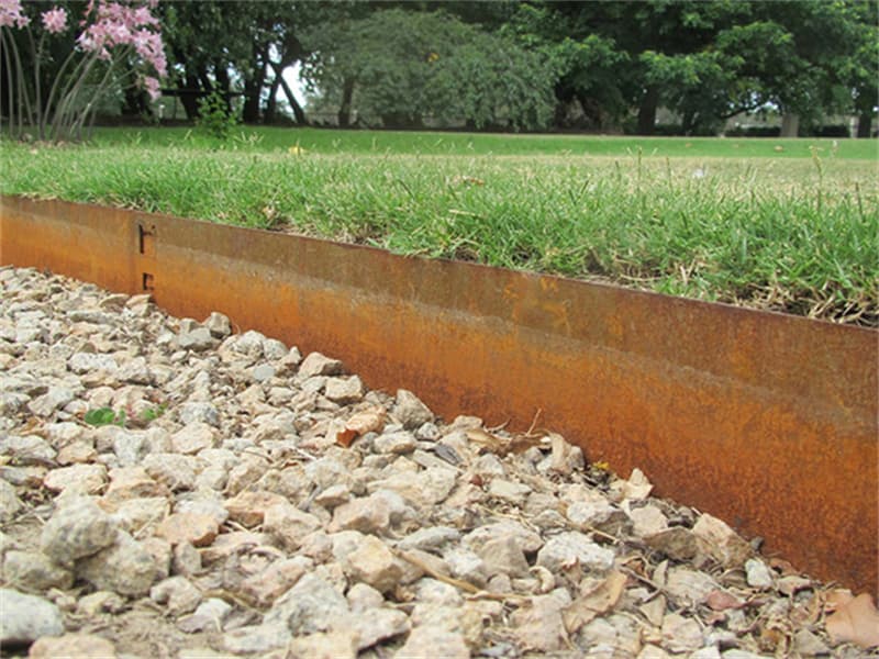 Nature Style steel edging For Garden Design